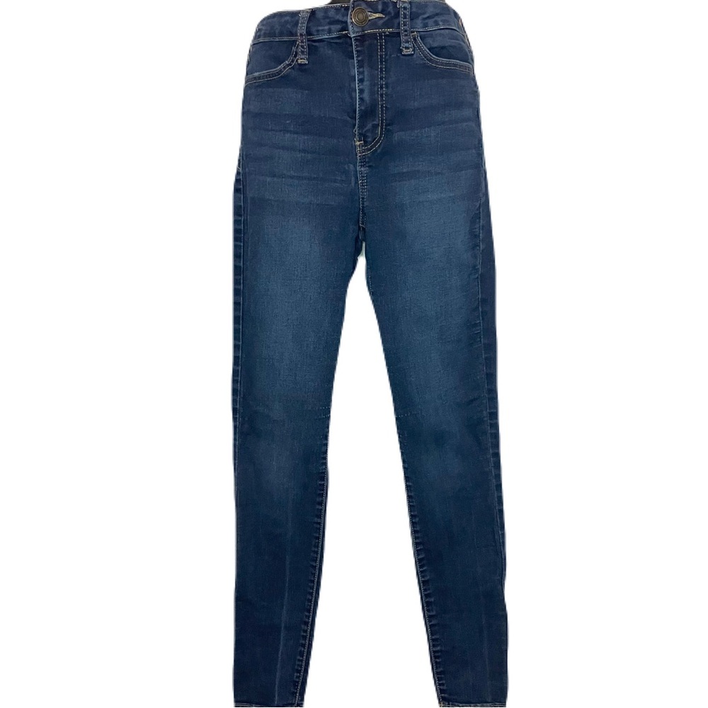Classic SO Women's Jeggings High Rise Dark Blue Skinny Jeans